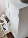 Kommode >WL5.184< Landhaus in Weiß - 56x83x30 (BxHxT)