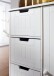 Kommode >WL5.184< Landhaus in Weiß - 56x83x30 (BxHxT)