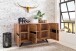 Sideboard >WL5.194< in Akazie, Massivholz / Metall - 148x85x43cm (BxHxT)