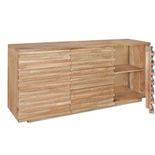 Sideboard >WL5.200< in Akazie - 160x75x43 (BxHxT)