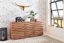 Sideboard >WL5.200< in Akazie - 160x75x43 (BxHxT)