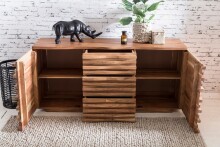 Sideboard >WL5.200< in Akazie - 160x75x43 (BxHxT)