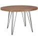 Esstisch >BAGLI< in Sheesham, Massivholz / Metall - 78x120cm (HxD)