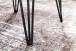 Couchtisch >WL5.204< in Sheesham, Massivholz / Metall - 56x38x51cm (BxHxT)