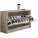Schuhkipper >SPLIT< in Eiche Dekor, Holzwerkstoff - 80x47x24cm (BxHxT)