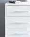 Container >WL5.273< in Weiß, Holzwerkstoff - 33x63x38cm (BxHxT)