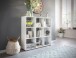Bücherregal >WL5.275< in Weiß, Holzwerkstoff - 108x104x29cm (BxHxT)