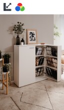 Schuhschrank >Satos< in 3 Farben und 2...