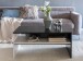 Couchtisch >WL5.282< in schwarz / weiß, Holzwerkstoff - 90x43x60cm (BxHxT)