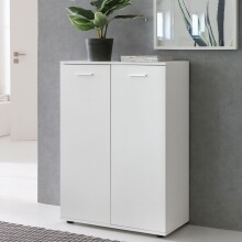Kommode >WL5.291< in Weiß - 71x104x35cm (BxHxT)