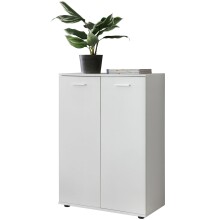 Kommode >WL5.291< in Weiß - 71x104x35cm (BxHxT)