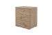 Nachttisch >Elora< in Artisan Eiche, Holzwerkstoff - 45x50x30cm (BxHxT)