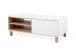 Couchtisch >Menorca< in weiß / Dekor Old Style hell - 110x42,5x60cm (BxHxT)
