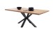 Tischgestell >Deba< Spider-Form, in Metall schwarz - 60x72x80cm (BxHxT)