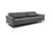 Big-Sofa >Wolve< 2x elektr. Sitzverstellung, 2 Kissen, grau - 280x108x118cm (BxHxT)