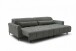 Big-Sofa >Wolve< 2x elektr. Sitzverstellung, 2 Kissen, grau - 280x108x118cm (BxHxT)