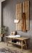 Garderoben-Set >Albany< (3-teilig) in Eiche geölt - 110x170x35 (BxHxT)