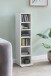 CD-Regal >WL5.336< in Weiß, Holzwerkstoff - 21x91x20cm (BxHxT)