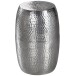 Beistelltisch >WL5.457< in Silber, Aluminium - 49x30cm (HxD)