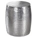 Beistelltisch >WL5.469< in Silber, Aluminium - 49x42cm (HxD)