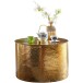 Couchtisch >WL5.483< in goldfarbig, Aluminium - 40x61cm (HxD)