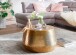 Couchtisch >WL5.495< in goldfarbig, Aluminium - 36x60cm (HxD)