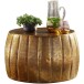 Couchtisch >WL5.504< in goldfarbig, Aluminium - 36x60cm (HxD)