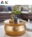 Couchtisch >WL5.456< in silber oder goldfarbig, Aluminium - 2 Größen