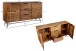 Sideboard >NISHAN< in Sheesham, Massivholz - 160x88x40cm (BxHxT)