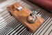 Couchtisch >WL5.597< in Sheesham, Massivholz - 115x22x44cm (BxHxT)