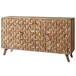 Sideboard >REWA< in Akazie, Massivholz - 140x79x40cm (BxHxT)