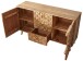 Sideboard >REWA< in Akazie, Massivholz - 140x79x40cm (BxHxT)