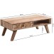 Couchtisch >REWA< in Akazie, Massivholz - 95x35x50cm (BxHxT)