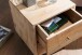 Nachtkommode >SIKAR< in Mango, Massivholz - 40x56x40cm (BxHxT)