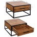 Couchtisch >WL5.623< in Sheesham, Massivholz - 65x38x65cm (BxHxT)