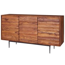 Sideboard >WL5.635< in Sheesham, Massivholz - 150x81x41cm (BxHxT)