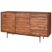 Sideboard >WL5.635< in Sheesham, Massivholz - 150x81x41cm (BxHxT)