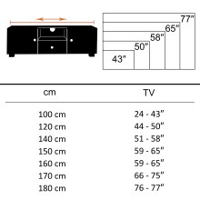 Lowboard >WL5.636< in Sheesham, Massivholz - 147x50x38cm (BxHxT)