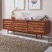 Lowboard >WL5.636< in Sheesham, Massivholz - 147x50x38cm (BxHxT)