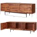 Lowboard >WL5.636< in Sheesham, Massivholz - 147x50x38cm (BxHxT)