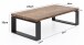 Couchtisch >WL5.650< in Sheesham, Massivholz - 115x35x60cm (BxHxT)