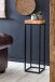 Telefontisch >WL5.654< in Akazie, Massivholz - 30x97x30cm (BxHxT)