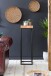 Telefontisch >WL5.654< in Akazie, Massivholz - 30x97x30cm (BxHxT)