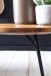 Beistelltisch >WL5.657< in Sheesham, Massivholz - 46x40cm (HxD)