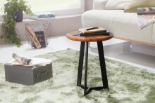 Beistelltisch >WL5.664< in Sheesham, Massivholz - 45x35cm (HxD)