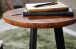Beistelltisch >WL5.664< in Sheesham, Massivholz - 45x35cm (HxD)