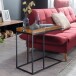 Tabletttisch >WL5.667< in Sheesham, Massivholz - 70x65x34cm (BxHxT)