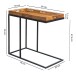 Tabletttisch >WL5.667< in Sheesham, Massivholz - 70x65x34cm (BxHxT)