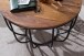 Couchtisch >WL5.677< in Sheesham, Massivholz - 39x60cm (HxD)