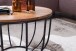 Couchtisch >WL5.677< in Sheesham, Massivholz - 39x60cm (HxD)